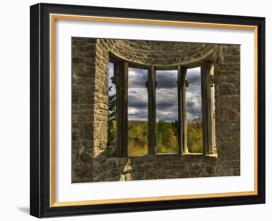 Ruins Window-Irene Suchocki-Framed Photographic Print