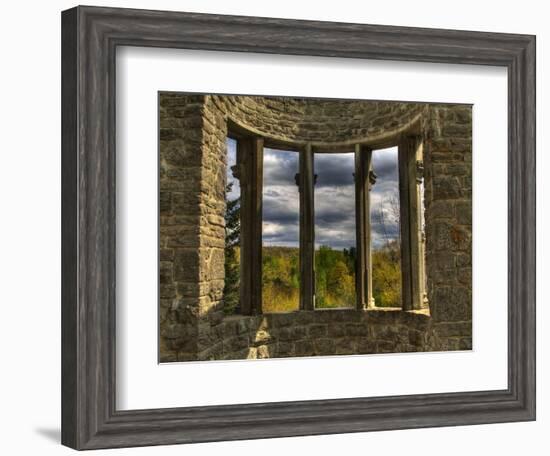 Ruins Window-Irene Suchocki-Framed Photographic Print