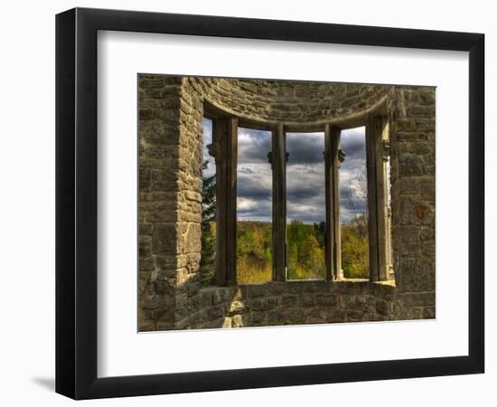 Ruins Window-Irene Suchocki-Framed Photographic Print