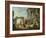 Ruins with the Apostle Paul Preaching, 1744-Giovanni Paolo Pannini-Framed Giclee Print