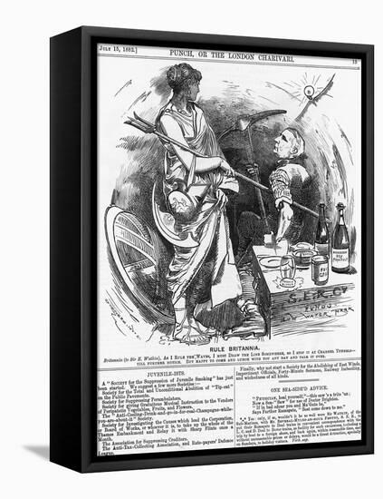 Rule Britannia, 1882-Edward Linley Sambourne-Framed Premier Image Canvas