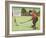 Rule Vi: a Ball Must Not be Pushed, Scraped Nor Spooned, from "Rules of Golf," Published circa 1905-Charles Crombie-Framed Giclee Print