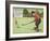 Rule Vi: a Ball Must Not be Pushed, Scraped Nor Spooned, from "Rules of Golf," Published circa 1905-Charles Crombie-Framed Giclee Print