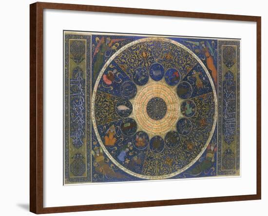 Ruler's Horoscope, 1411-null-Framed Giclee Print