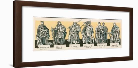 Rulers of Brandenburg-null-Framed Giclee Print