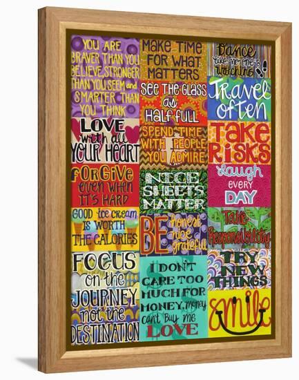 Rules-Carla Bank-Framed Premier Image Canvas