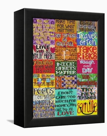 Rules-Carla Bank-Framed Premier Image Canvas