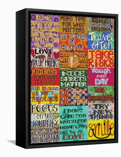 Rules-Carla Bank-Framed Premier Image Canvas