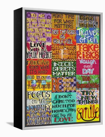 Rules-Carla Bank-Framed Premier Image Canvas