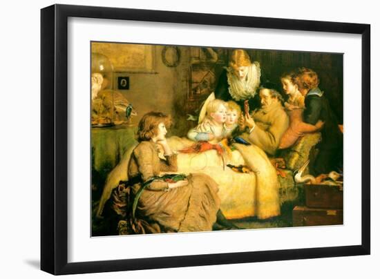 Ruling Passion-John Everett Millais-Framed Art Print