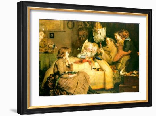 Ruling Passion-John Everett Millais-Framed Art Print