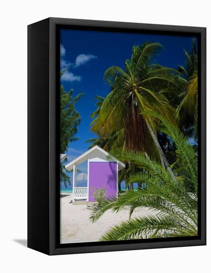 Rum Point, Grand Cayman, Cayman Islands, Caribbean Sea, West Indies-Ruth Tomlinson-Framed Premier Image Canvas