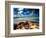 Rum Point Jetty, Cayman Islands-George Oze-Framed Photographic Print