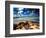 Rum Point Jetty, Cayman Islands-George Oze-Framed Photographic Print