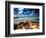 Rum Point Jetty, Cayman Islands-George Oze-Framed Photographic Print