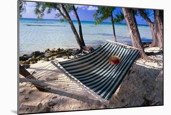 Rum Point Relaxation, Cayman Islands-George Oze-Mounted Photographic Print