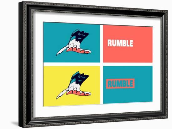 Rumble Annimo-null-Framed Premium Giclee Print