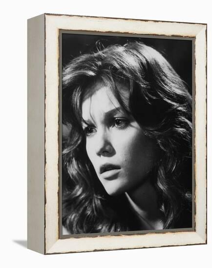RUMBLE FISH, 1983 directed by FRANCIS FORD COPPOLA Diane Lane (b/w photo)-null-Framed Stretched Canvas