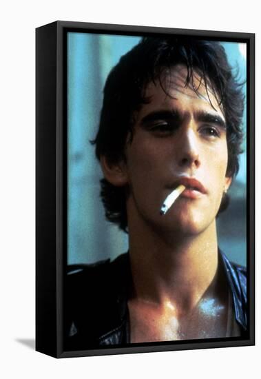 RUMBLE FISH, 1983 directed by FRANCIS FORD COPPOLA Matt Dillon (photo)-null-Framed Stretched Canvas