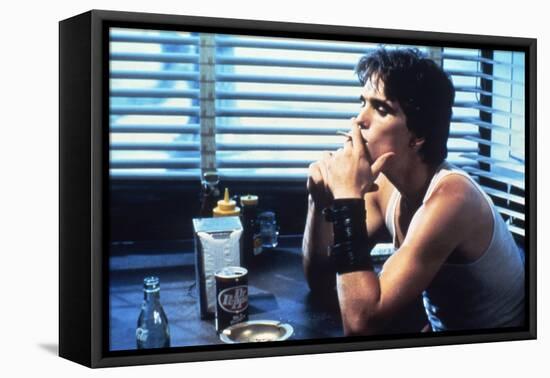 RUMBLE FISH, 1983 directed by FRANCIS FORD COPPOLA Matt Dillon (photo)-null-Framed Stretched Canvas