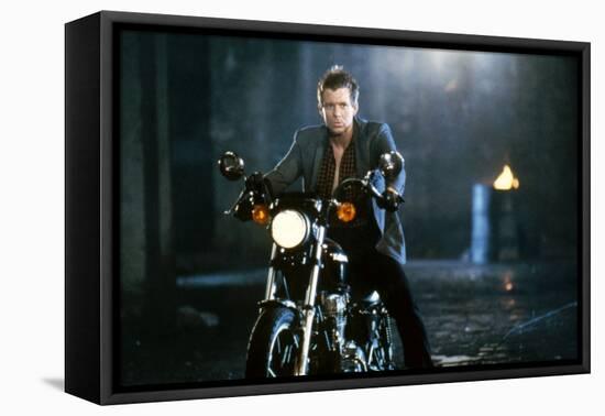 Rumble Fish, Mickey Rourke, Directed by Francis Ford Coppola, 1983-null-Framed Stretched Canvas