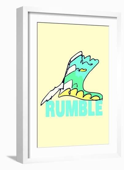 Rumble Sunny by Annimo-null-Framed Art Print