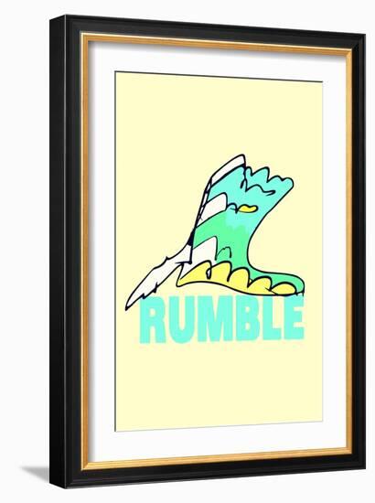 Rumble Sunny by Annimo-null-Framed Art Print