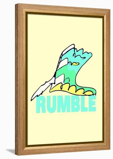 Rumble Sunny by Annimo-null-Framed Stretched Canvas