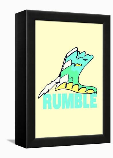 Rumble Sunny by Annimo-null-Framed Stretched Canvas