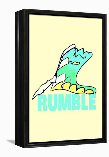 Rumble Sunny by Annimo-null-Framed Stretched Canvas