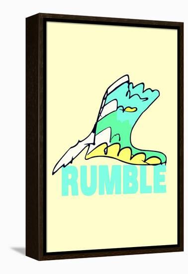 Rumble Sunny by Annimo-null-Framed Stretched Canvas