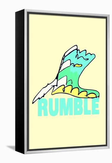 Rumble Sunny by Annimo-null-Framed Stretched Canvas