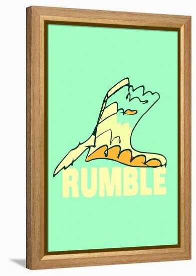 Rumble Young Man by Annimo-null-Framed Stretched Canvas