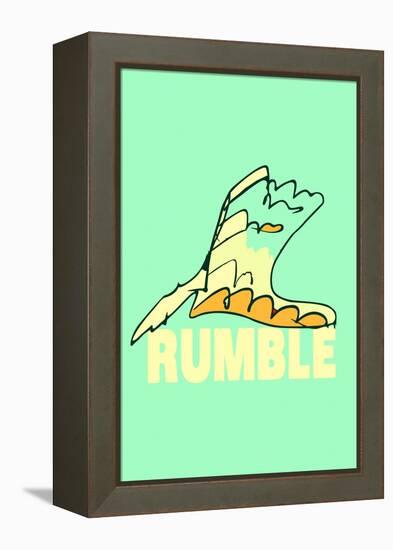 Rumble Young Man by Annimo-null-Framed Stretched Canvas