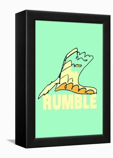 Rumble Young Man by Annimo-null-Framed Stretched Canvas