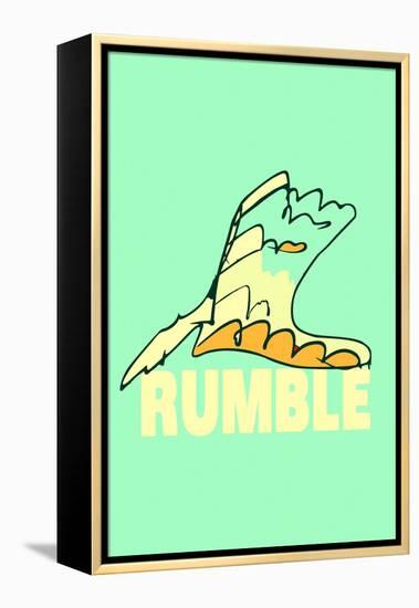 Rumble Young Man by Annimo-null-Framed Stretched Canvas
