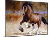 Rumi's Run-Carolyne Hawley-Mounted Art Print