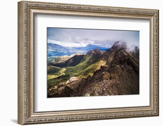 Ruminahui Volcano Summit, Cotopaxi National Park, Avenue of Volcanoes, Ecuador, South America-Matthew Williams-Ellis-Framed Photographic Print