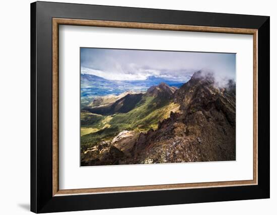 Ruminahui Volcano Summit, Cotopaxi National Park, Avenue of Volcanoes, Ecuador, South America-Matthew Williams-Ellis-Framed Photographic Print