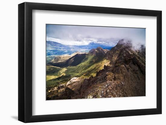 Ruminahui Volcano Summit, Cotopaxi National Park, Avenue of Volcanoes, Ecuador, South America-Matthew Williams-Ellis-Framed Photographic Print