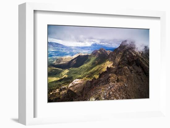 Ruminahui Volcano Summit, Cotopaxi National Park, Avenue of Volcanoes, Ecuador, South America-Matthew Williams-Ellis-Framed Photographic Print