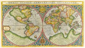 Orbis Terrae Compendiosa Descriptio, 1587-Rumold Mercator-Premium Giclee Print