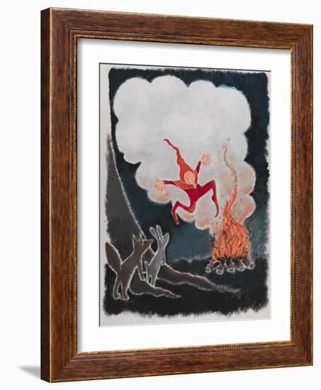 Rumpelstiltskin Dancing in the Night-Susie Jenkin Pearce-Framed Photo