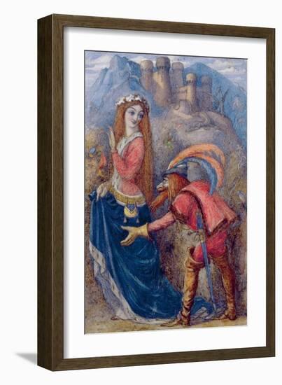 Rumpelstiltskin (W/C)-Richard Doyle-Framed Giclee Print