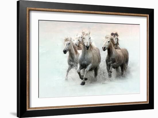 Run and Splash-Merrie Asimow-Framed Photographic Print