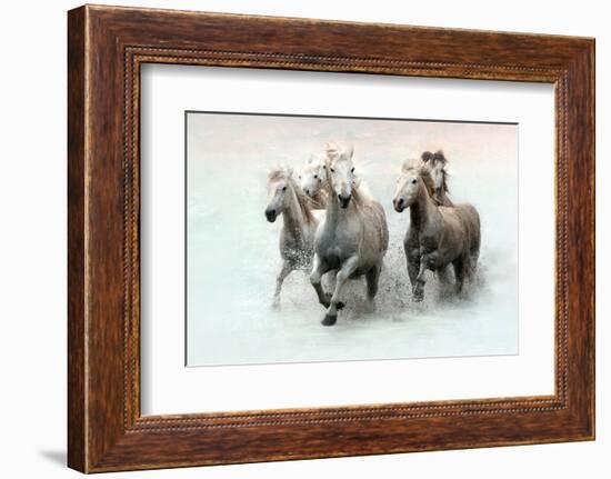 Run and Splash-Merrie Asimow-Framed Photographic Print