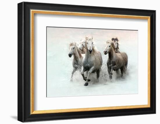 Run and Splash-Merrie Asimow-Framed Photographic Print