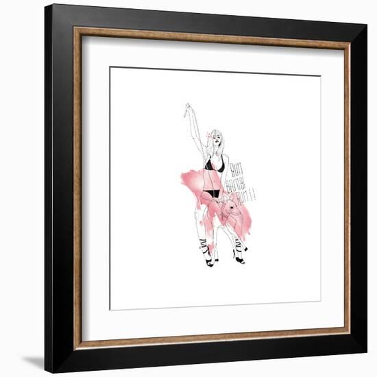 Run Bambi-Manuel Rebollo-Framed Art Print