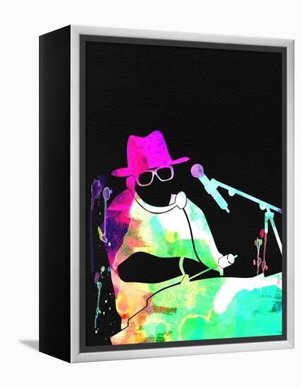 Run Dmc Watercolor-Lana Feldman-Framed Stretched Canvas