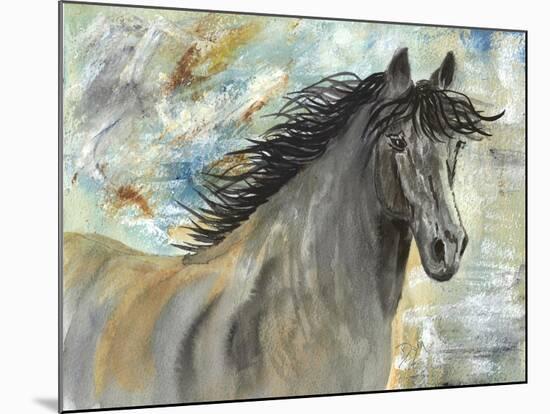 Run Like the Wind-Beverly Dyer-Mounted Art Print